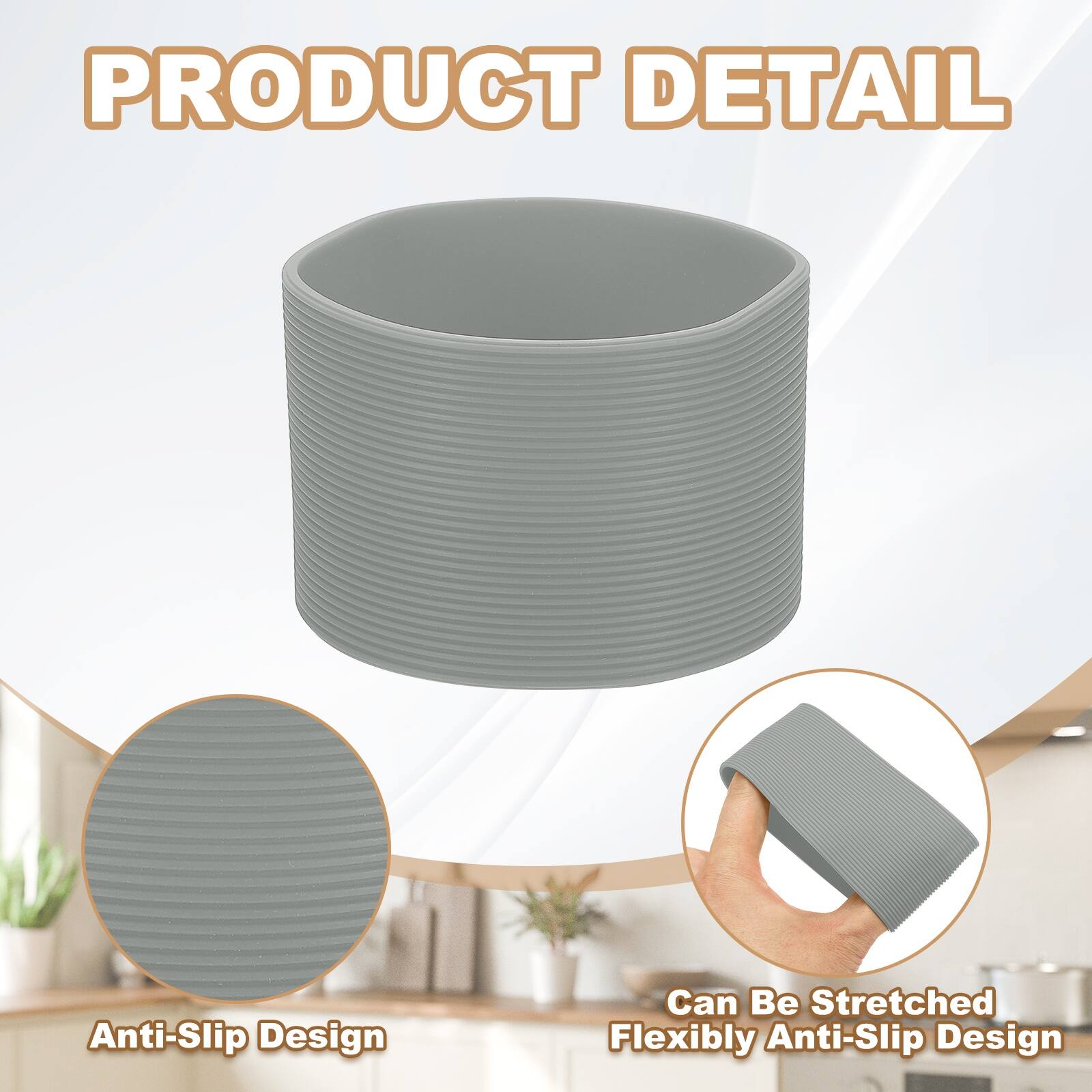 PRODUCT DETAIL

Anti-Slip Design

Can Be Stretched Flexibly

Anti-Slip Design