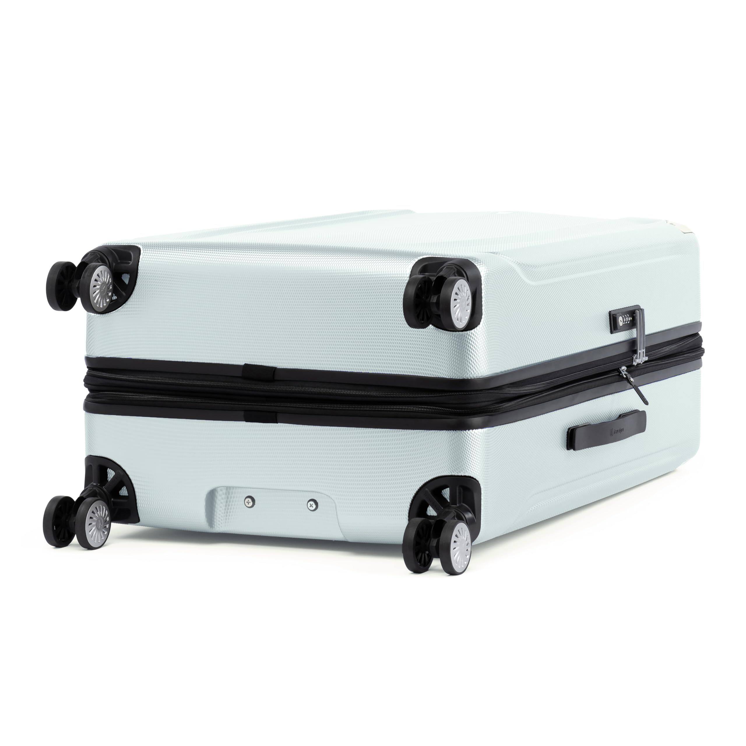 Alt View 1. Travelpro - Travelpro Pathways 3 Hardside Expandable 28" Checked Spinner - Cloud Grey.