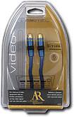 Front Detail. Acoustic Research - 6' S-Video Cable - Navy blue.
