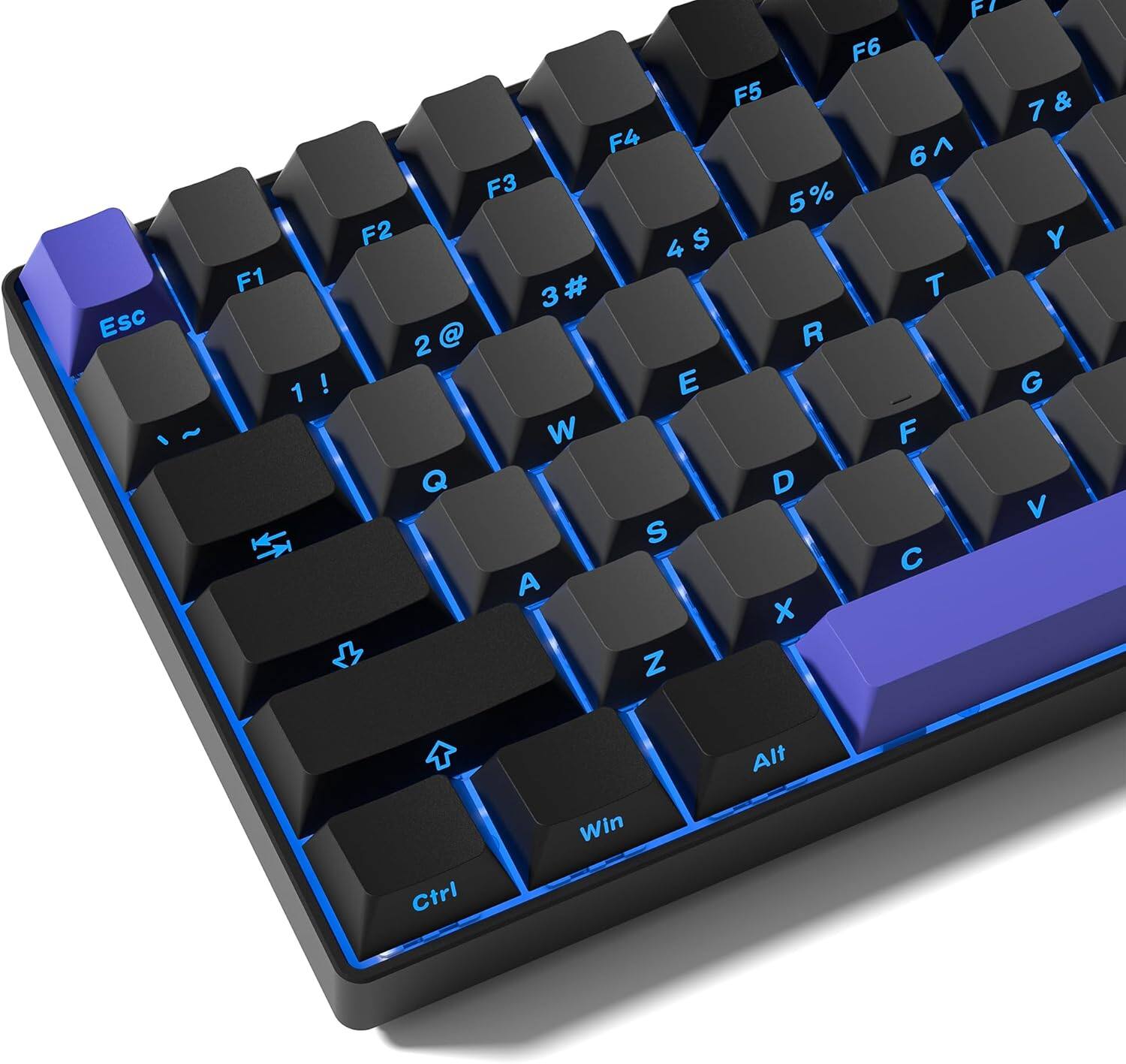 Esc F1 1 ! F2 2 @ F3 3 # F4 4 $ F5 5 % F6 6 ^ F7 7 & Q W E R T Y U I O P A S D F G H J K L Z X C V B N M Alt Win Ctrl