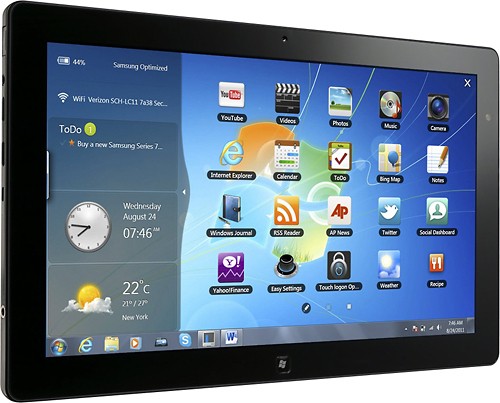 Best Buy Samsung Series 7 Slate 11 6 Inch Tablet With 64gb Memory Black Xe700t1a A05us