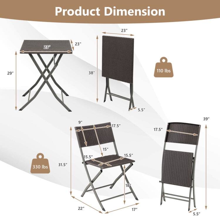 Product Dimension  
23" x 23" x 29"  
38"  
110 lbs  
5.5" x 9" x 17.5" x 17.5" x 39"  
15.5" x 15" x 15.5" x 330 lbs  
31.5" x 18" x 22" x 17" x 5.5"