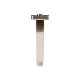 Alfi - Brushed Nickel 6" Square Ceiling Shower Arm - Black