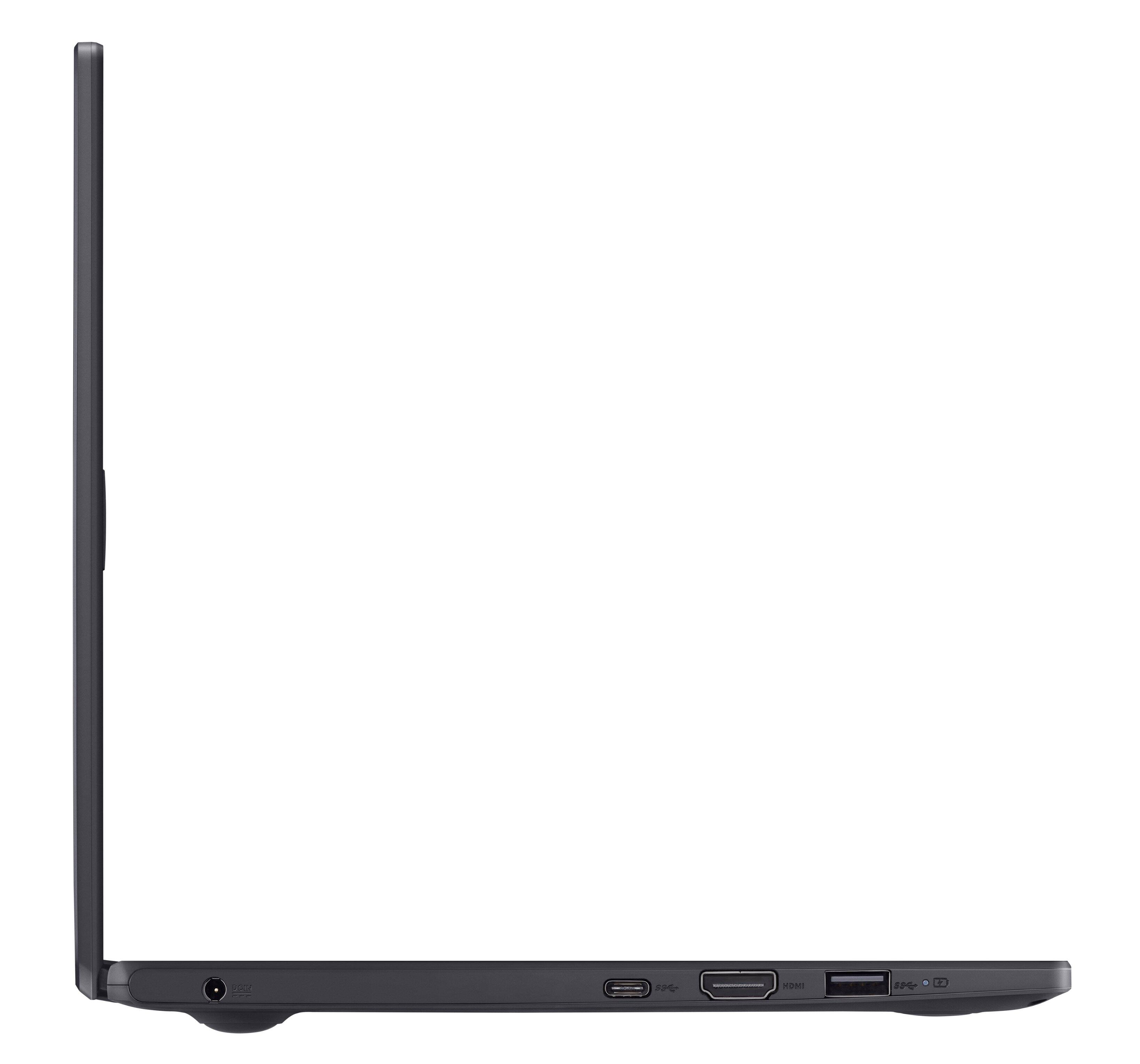 Alt View 7. ASUS - 11.6" Laptop - Intel Celeron N4020 - 4GB Memory - 64GB eMMC - Star Black.