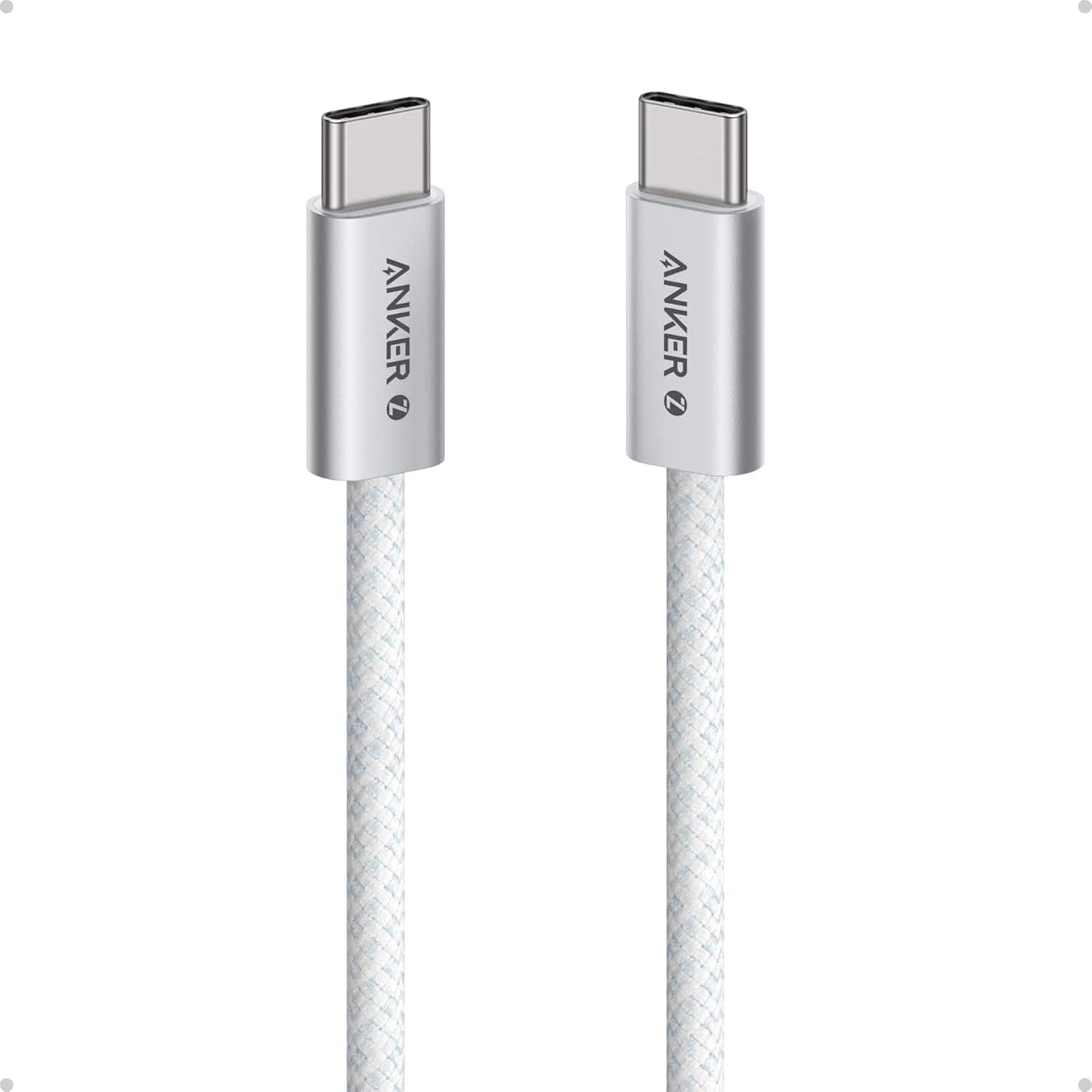 Anker - Zolo USB C to USB C Cable - White