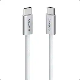 Anker - Zolo USB C to USB C Cable - White