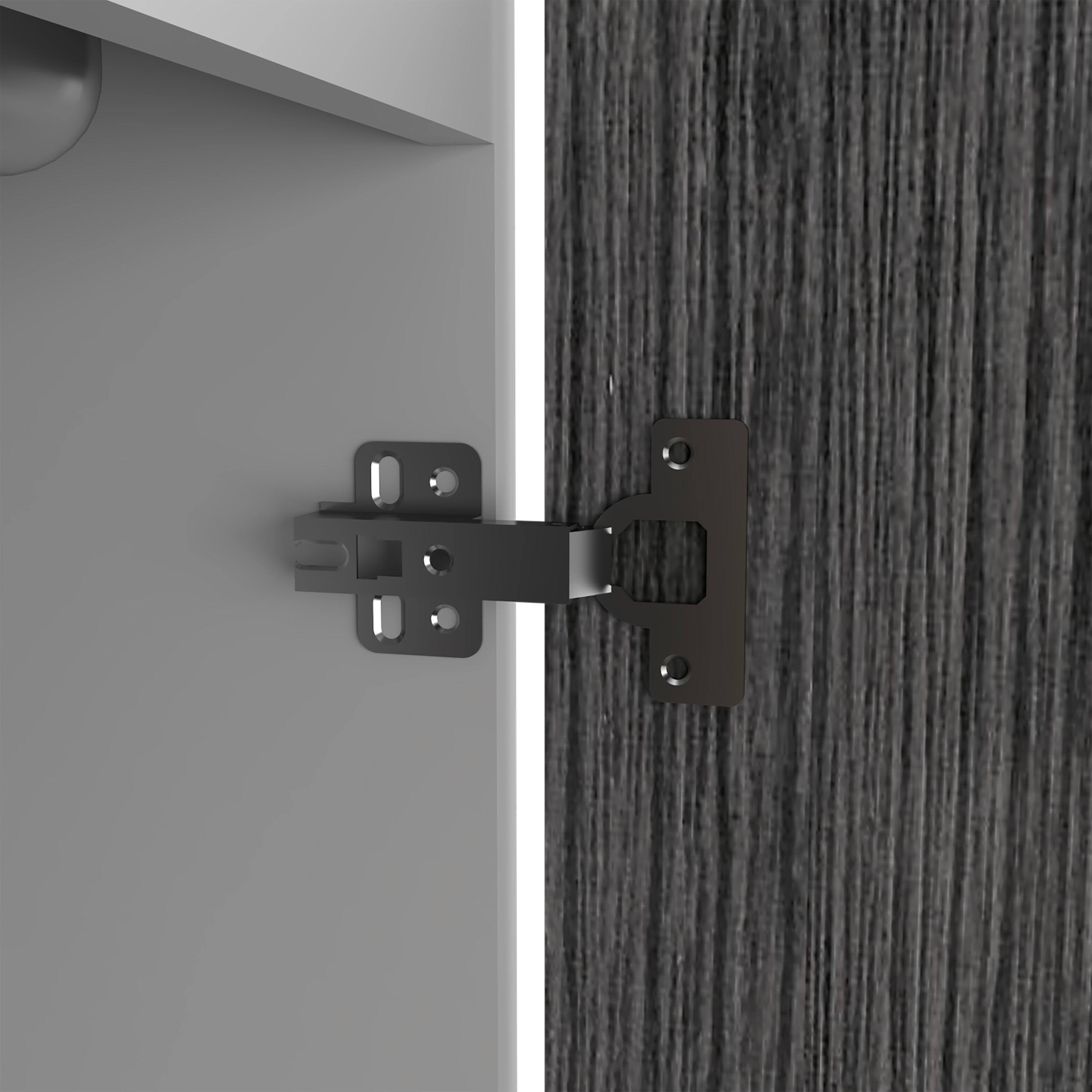 Alt View 5. Treevol Furniture - Utility Sink Vernal,Utility Sink, Double Door - Multi-color.