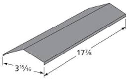 Music City Metals - MCM949774117 heat plate, porc stl, 17.875 x 3.9375