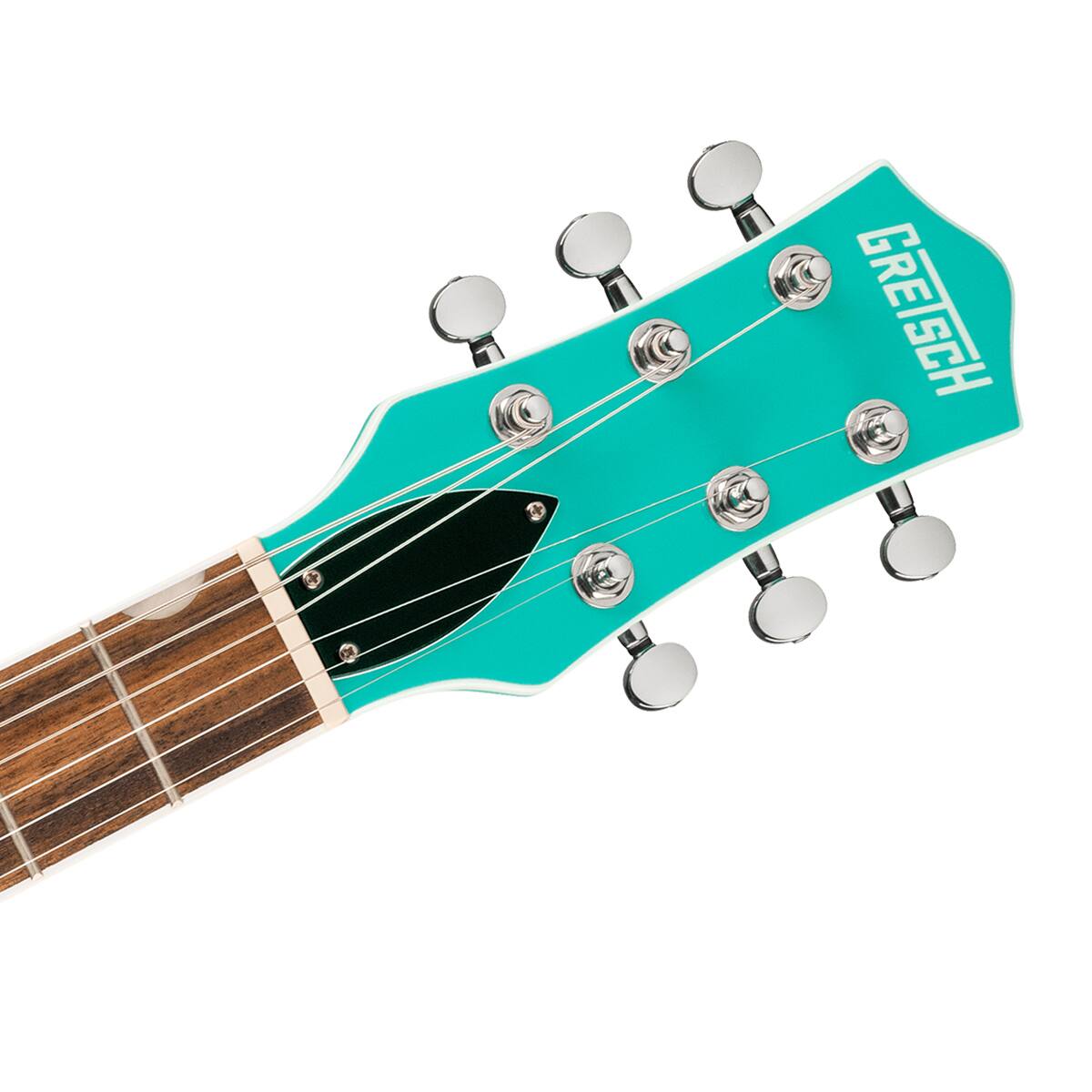Alt View 4. Gretsch - Gretsch G5232T Electromatic Double Jet FT Electric Guitar with Bigsby, Caicos Green.