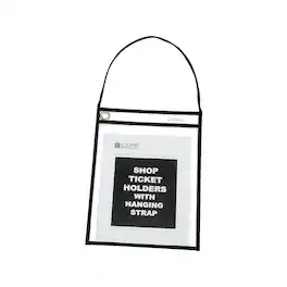 C-line - Job Ticket Holders, 9" x 12", 15/Box (41922) - Clear