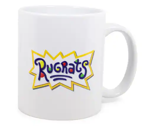 Front. Surreal Entertainment - Nickelodeon Rugrats "Don't Be A Baby" Ceramic Mug Exclusive | Holds 11 Ounces - White.