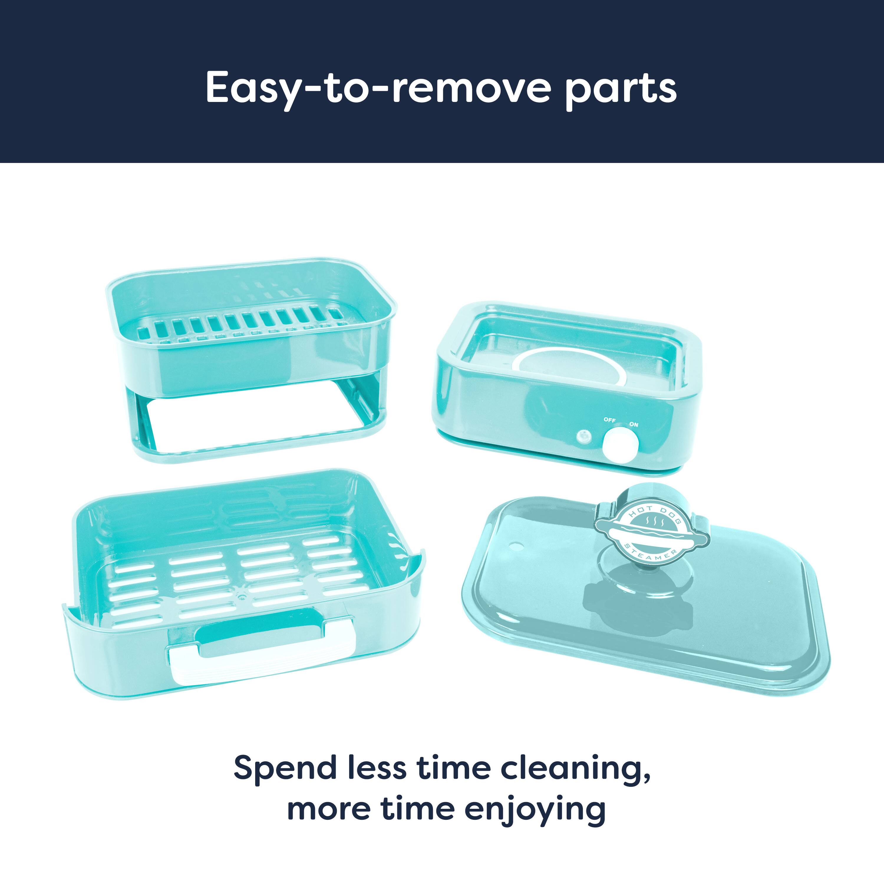 Easy-to-remove parts

Spend less time cleaning, more time enjoying