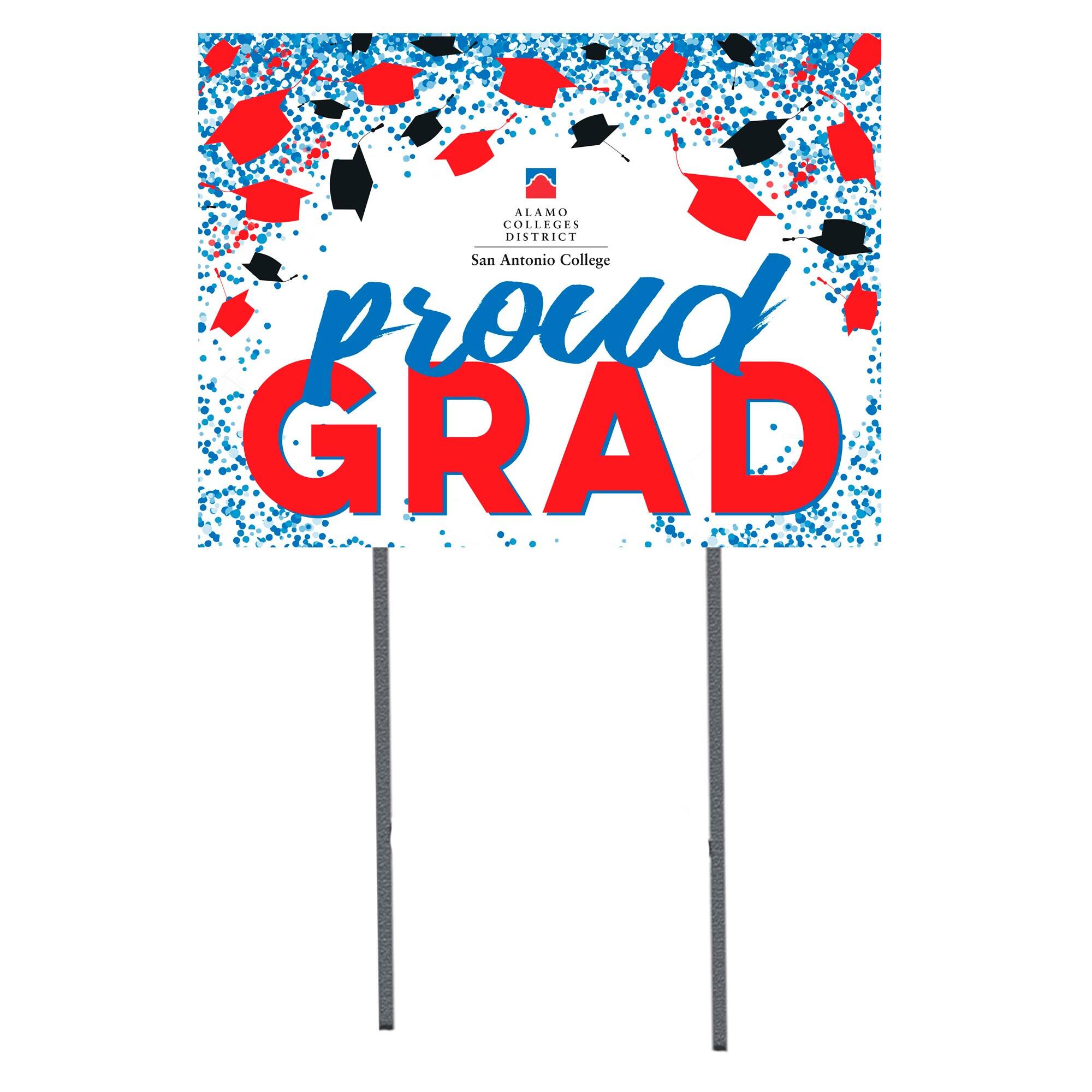 SAC Armadillos Class of 2023 18" x 24" Yard Sign