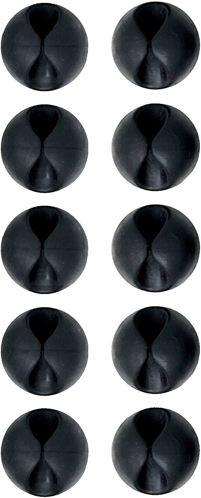 Alt View 13. Wrap-It Storage - Cable Clips - Black.