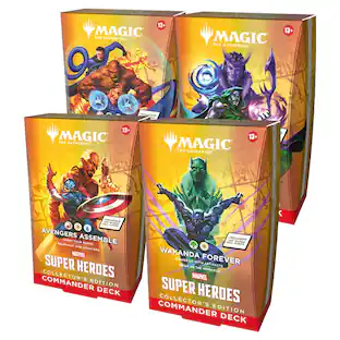 magic: the gathering - marvel's spider-man - collector booster box Man%20Play%20Booster%20Packs%3B%20each%20Play%20Booster%20Pack%20contains%3A%26bull%3B%2014%20Magic%3A%20The%20Gathering%20cards%26bull%3B%201 Magic: The Gathering Marvels Spider-Man