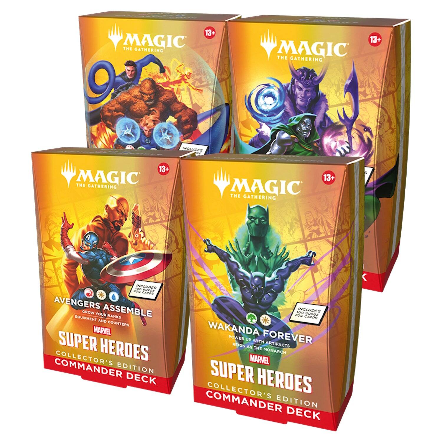 magic: the gathering - marvel's spider-man - collector booster box Man%20Play%20Booster%20Packs%3B%20each%20Play%20Booster%20Pack%20contains%3A%26bull%3B%2014%20Magic%3A%20The%20Gathering%20cards%26bull%3B%201 Magic: The Gathering Marvels Spider-Man