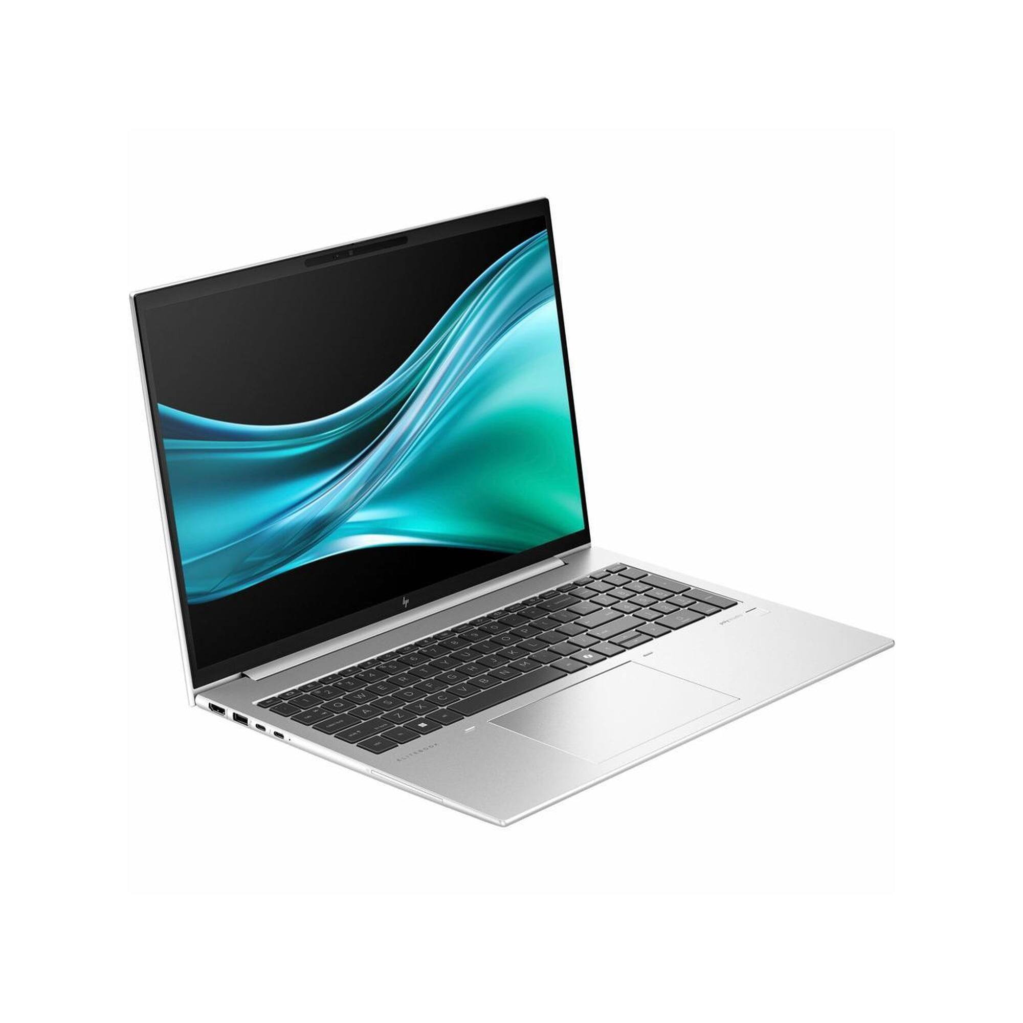 Angle. HP - HP EliteBook 860 G11, 16.0" WUXGA Laptop, Ultra 7 165U, 32GB, 512GB W11P - Silver.