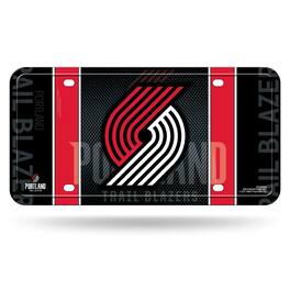 Rico Industries - Portland Trail Blazers NBA 12x6 Metal License Plate Auto Tag - Multi