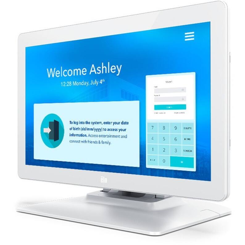 Welcome Ashley  
12:28 Monday, July 4th  

To log into the system, enter your date of birth (dd/mm/yyyy) to access your information. Access entertainment and connect with friends & family.  

7 8 9 CANCEL  
4 5 6 ENTER  
1 2 3 SEARCH  
HELP 0 =
