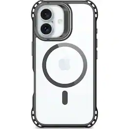 SaharaCase - Venture-X Series Kickstand Case with MagSafe for Apple iPhone 16 - Scorpion Black