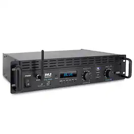Pyle - 2-Ch. Bluetooth Pro Audio Amplifier - Black
