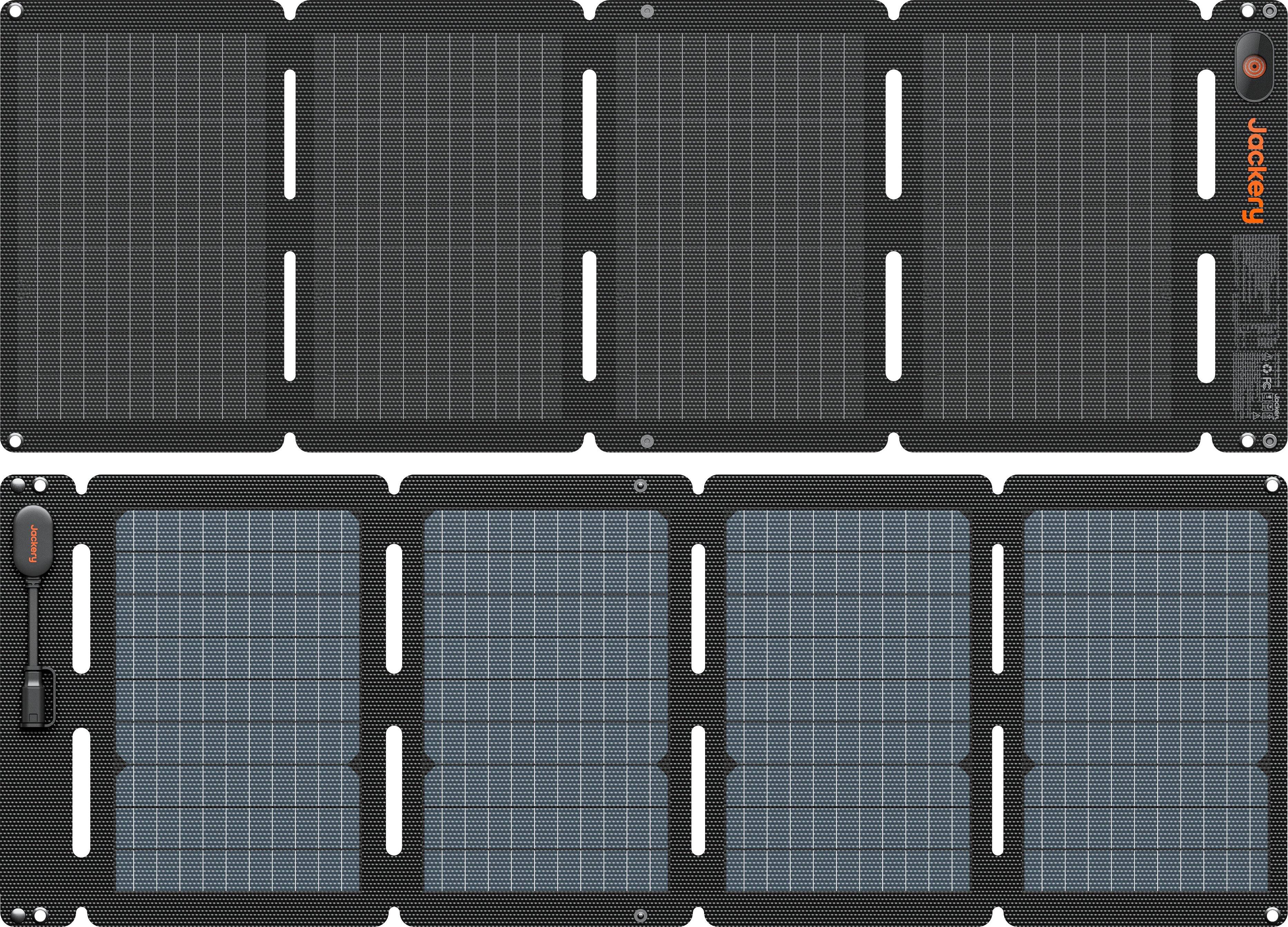 Jackery SolarSaga 40 Air Ultra Light Solar Panel Black - Best Buy