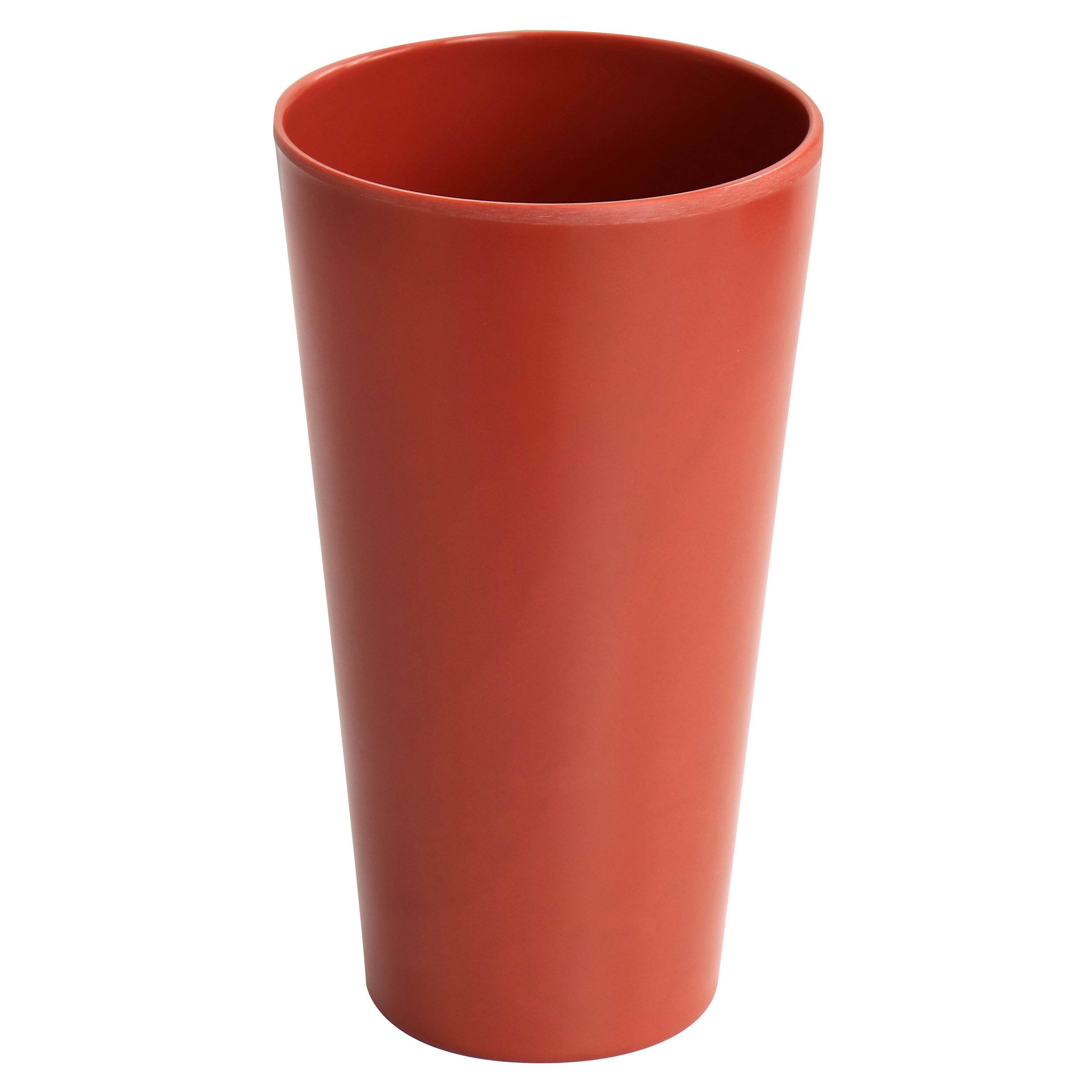 Alt View 5. Gibson - Gibson Home Grayson Melamine 12 Piece Square Dinnerware Set in Orange - Orange.