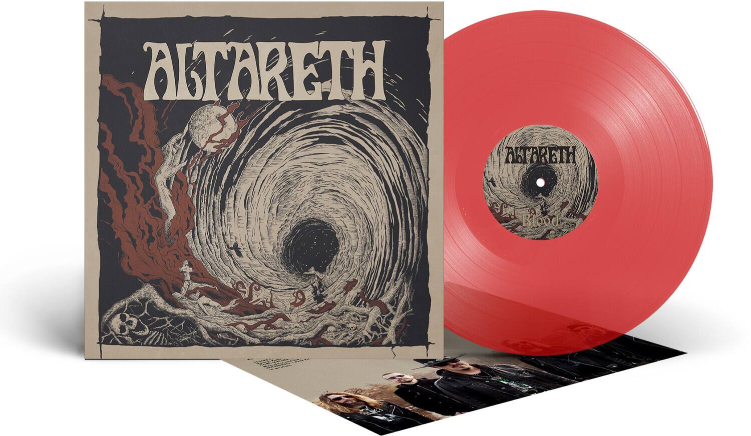 Altareth - Blood (Translucent Red Vinyl) - VINYL LP