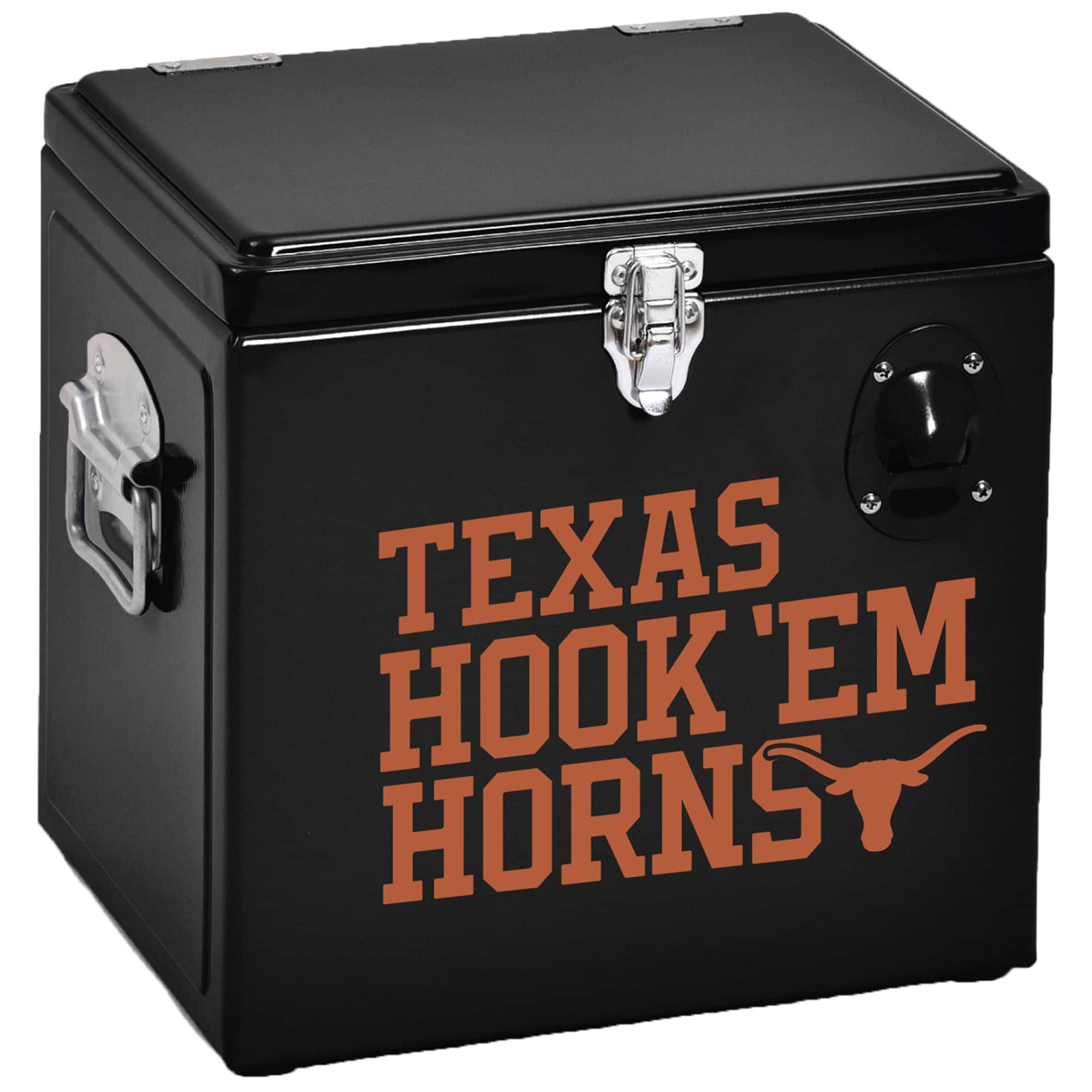 Indigo Falls - Texas Longhorns 24-Can Party Cooler - Black