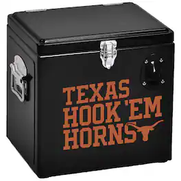 Indigo Falls - Texas Longhorns 24-Can Party Cooler - Black