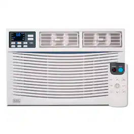 Black+Decker - Window Air Conditioner 14000 BTU, AC Window Unit Cools Up to 700 Square Feet - White
