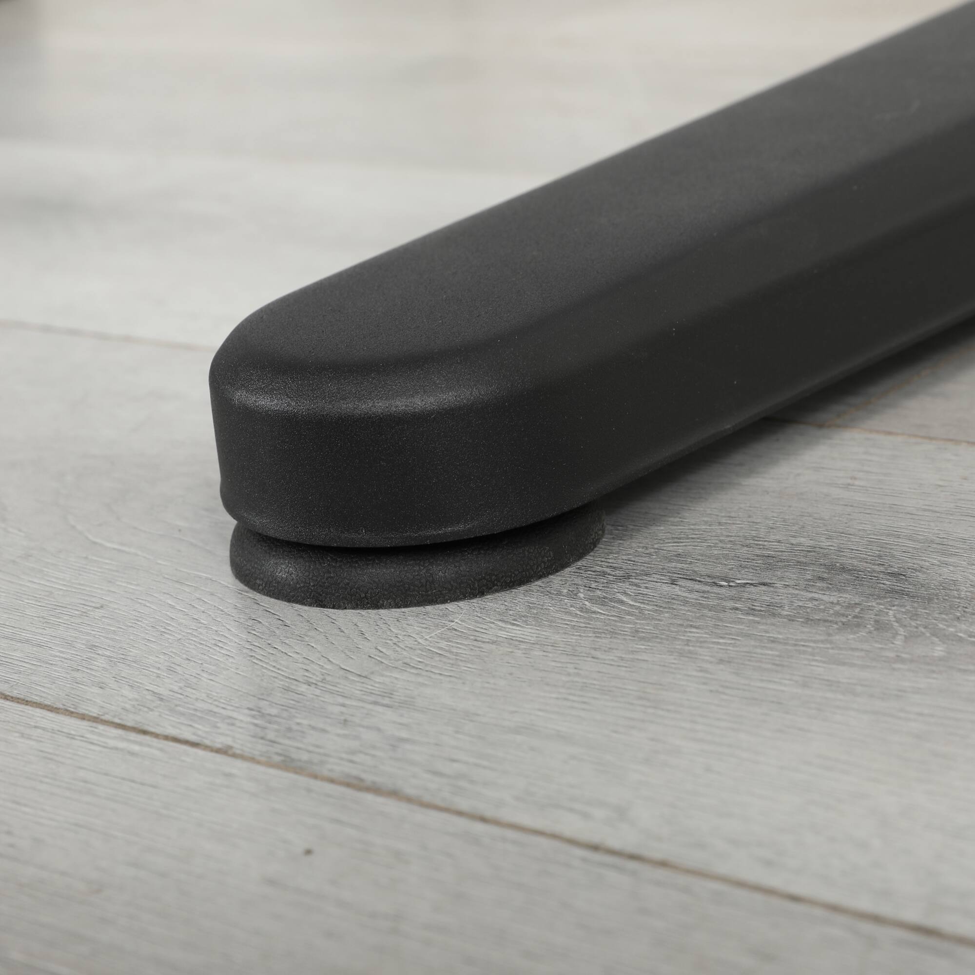 Left. Spaco - Spaco Hand Crank Drafting Table with Adjustable Drawing Desk, 2 Metal Drawers, Included Stool, Steel Frame, Tilting Top - Black.