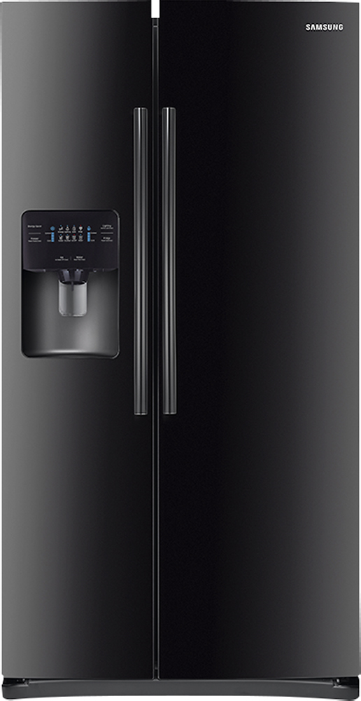 Best Buy: Samsung 24.5 Cu. Ft. Side-by-Side Refrigerator with Thru-the ...