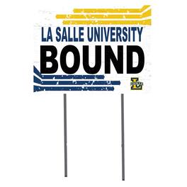 Jardine - La Salle Explorers 18" x 24" Team Yard Sign - White