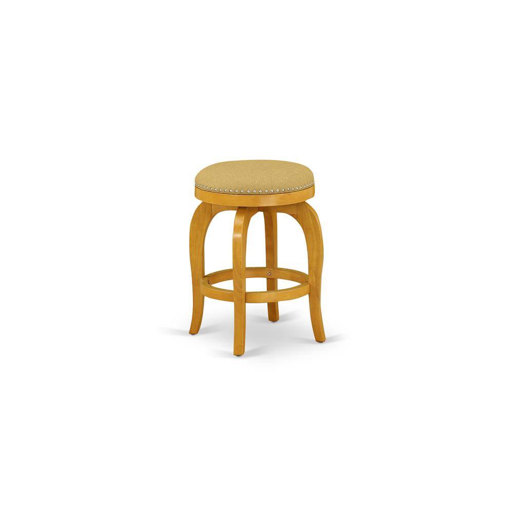 Angle. East West Furniture - Night Stand Vegas Gold - Brown.
