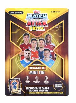 2021/2022 Topps UEFA Champions League Match Attax Extra Mini Tin | Amber Ray - Yellow
