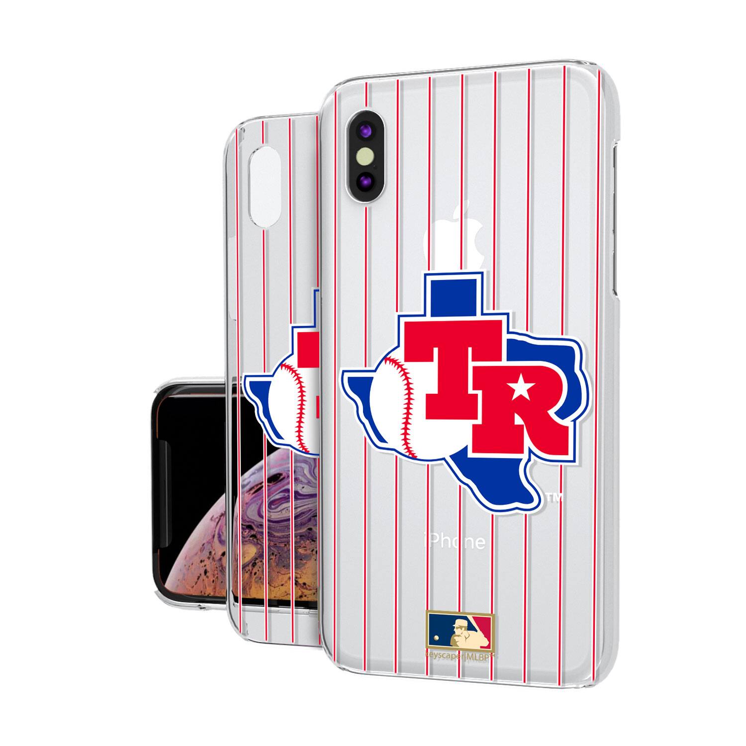 Keyscaper MLB Texas Rangers Cooperstown iPhone Clear Case Multicolor ...