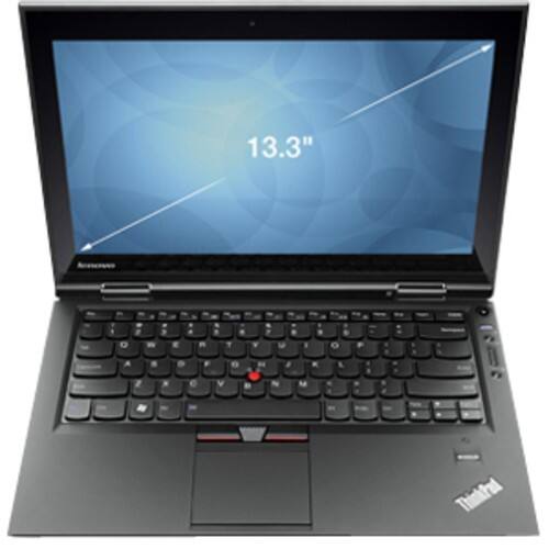 Front Standard. Lenovo - 13.3" ThinkPad Notebook - 4 GB Memory - 320 GB Hard Drive - Black.