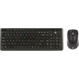 Digital Innovations - Wireless Keyboard and Optical Mouse - Black