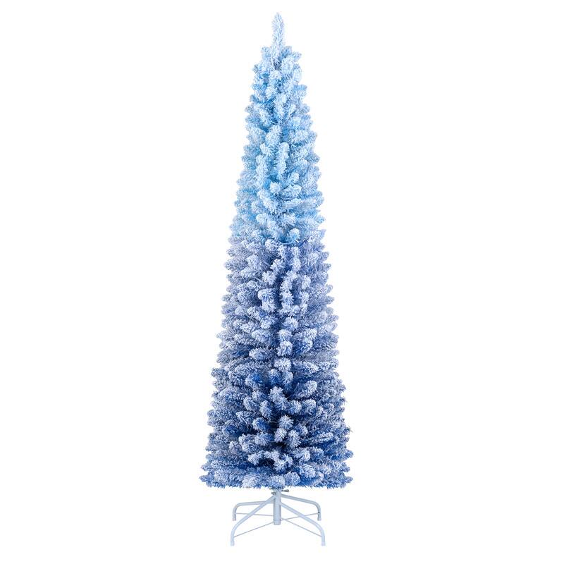 Blue & White
