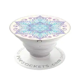 PopSockets - PopSockets: Collapsible Grip & Stand for Phones and Tablets - Flower Mandala