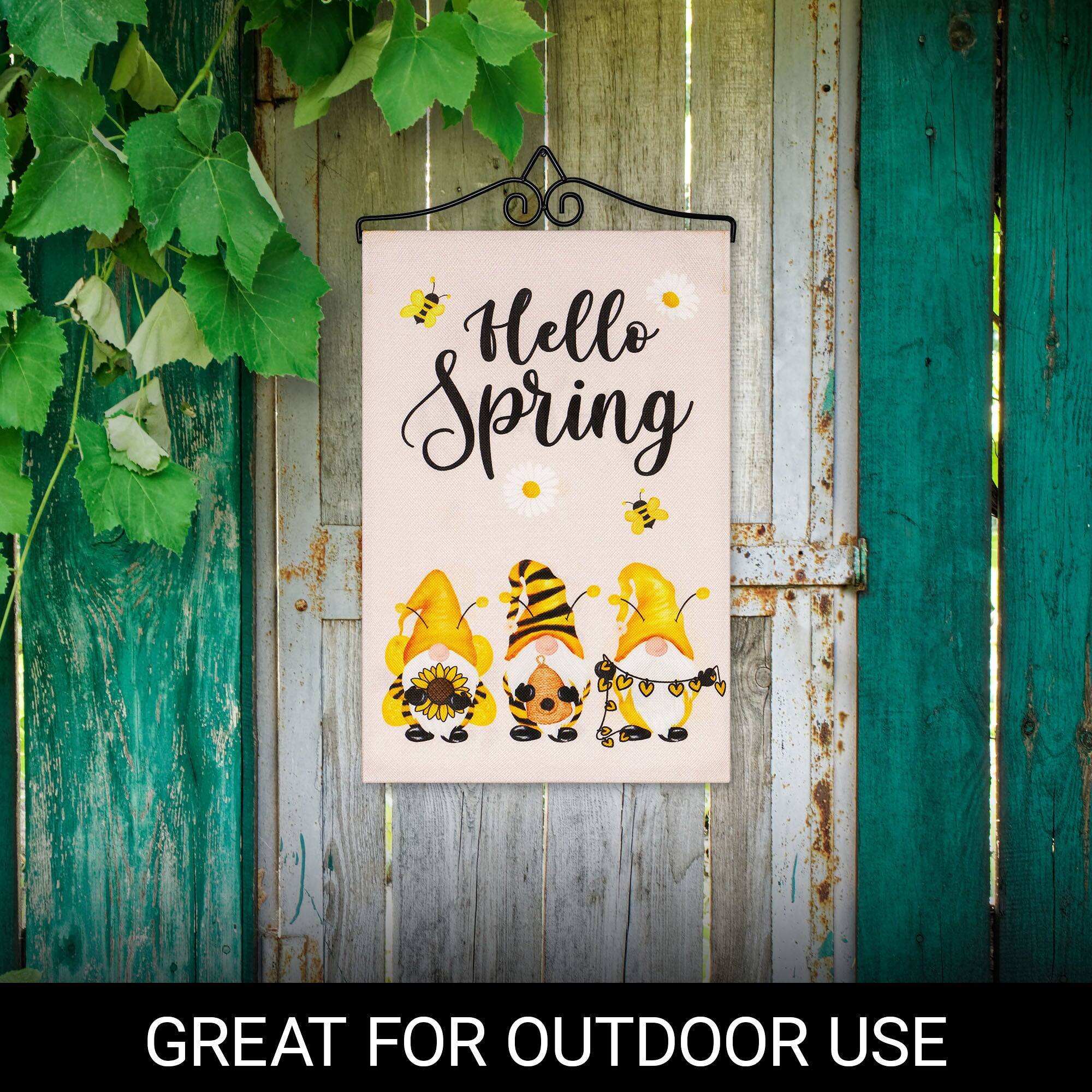 Hello Spring  
GREAT FOR OUTDOOR USE