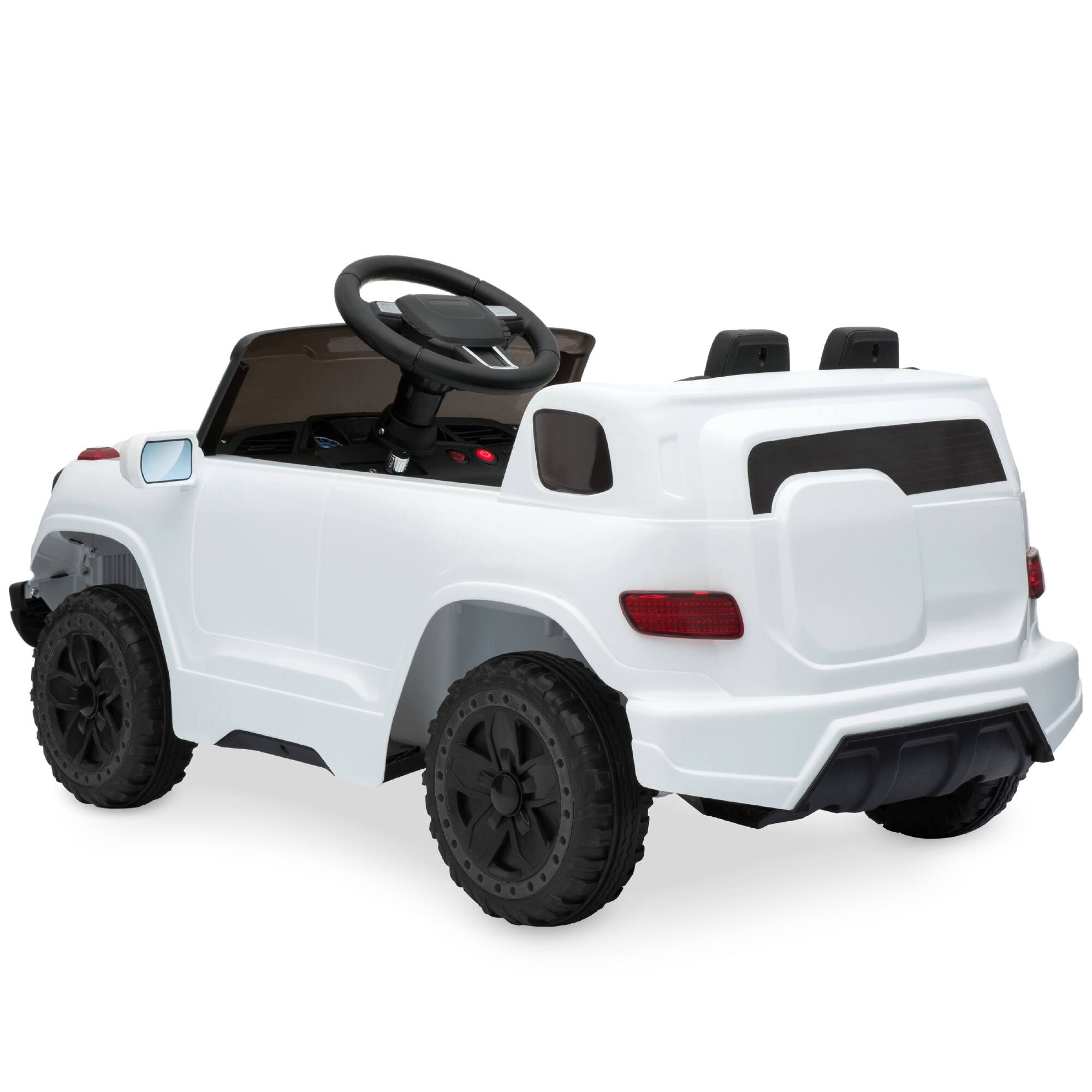 Alt View 3. Best Choice Products - Best Choice Products 6V Ride On Car Truck w/ Parent Control, 3 Speeds, LED Lights, MP3 Player - White - White.