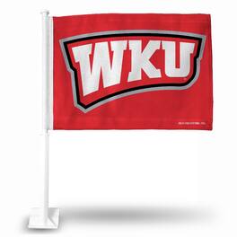 Rico Industries - Western Kentucky Hilltoppers 11X14 Window Mount 2-Sided Car Flag - Multi