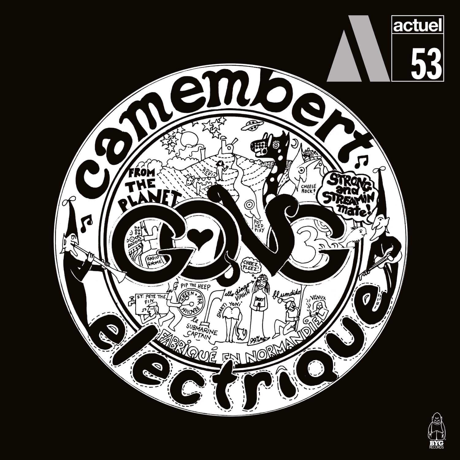 Gong - Camembert Electrique   - COMPACT DISCS [CD] price history on PriceWatchPro