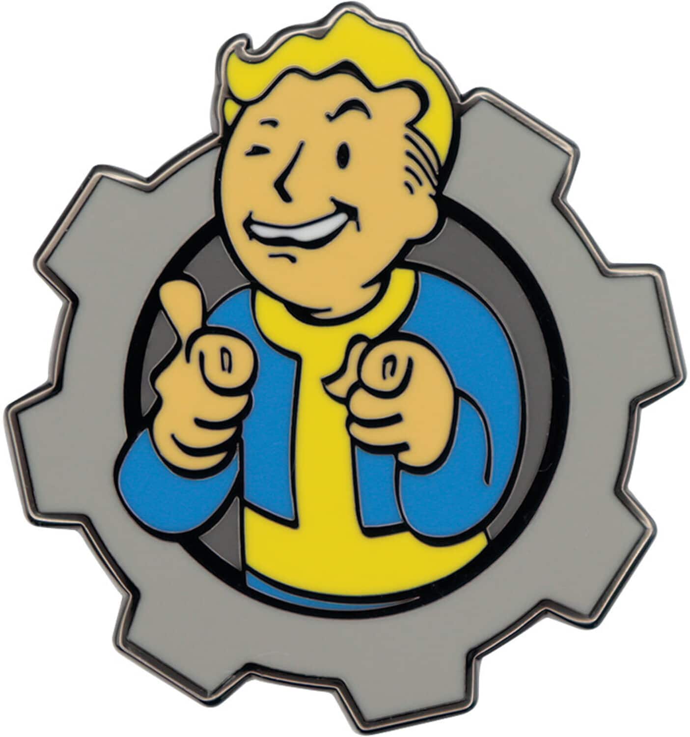 PopMarket - Fallout - Limited Edition Pin Badge - Charisma Boy - COLLECTIBLES - Multicolor