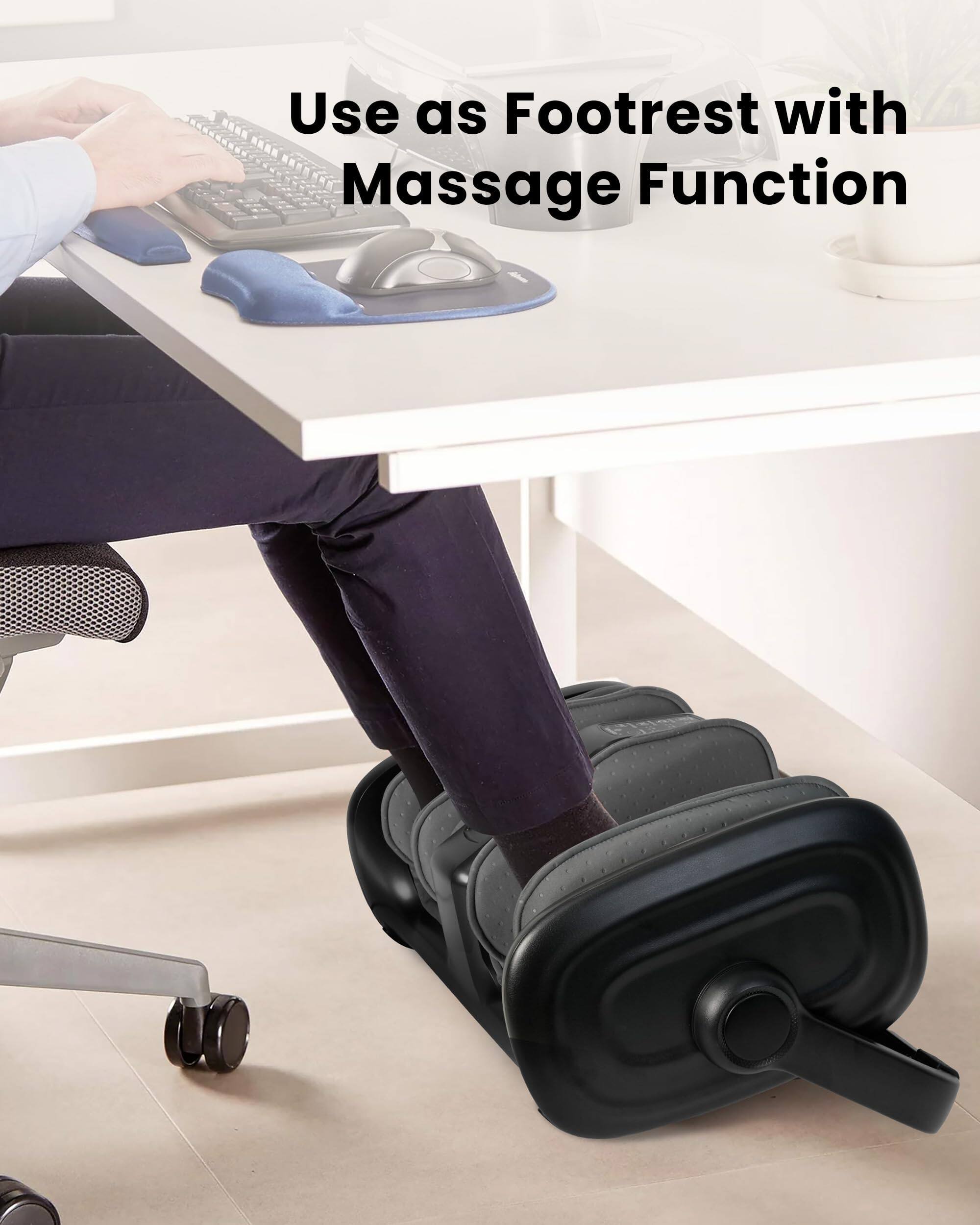 Use as Footrest with Massage Function