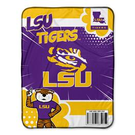 Chad & Jake - LSU Tigers 30" x 40" Comic Theme Baby Blanket - Multicolor