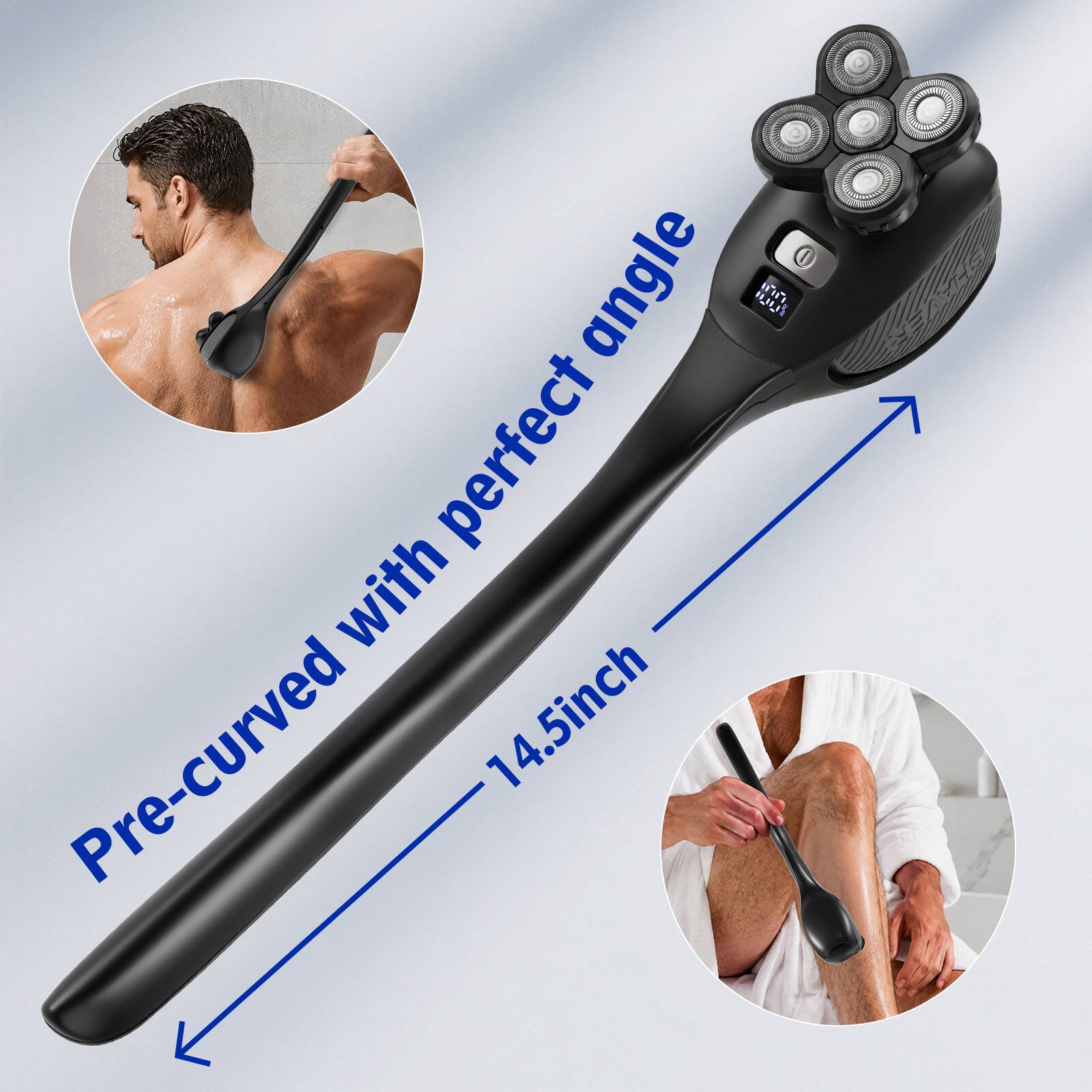 Pre-curved with perfect angle 14.5inch