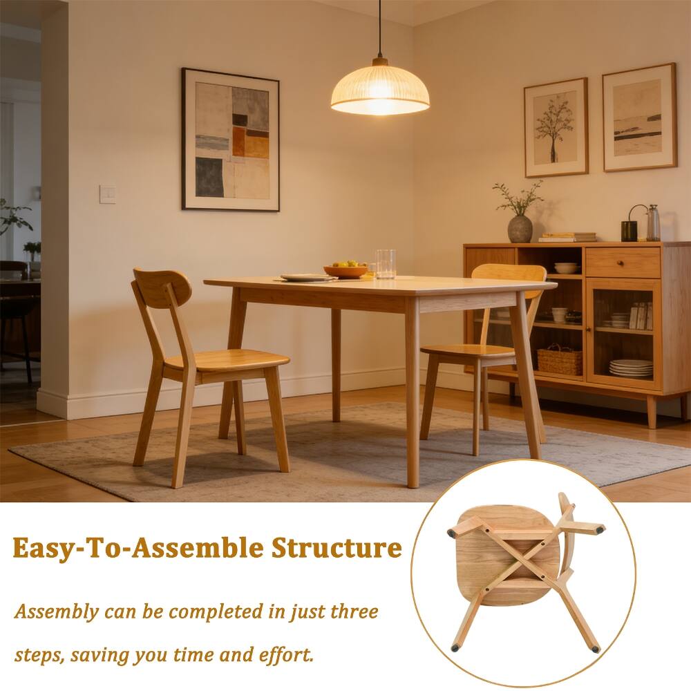 Easy-To-Assemble Structure

Assembly can be completed in just three steps, saving you time and effort.
